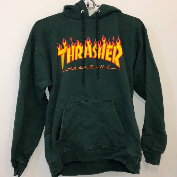 green thrasher hoodie